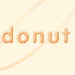 Illustratorで立体的なドーナツ型を描く
