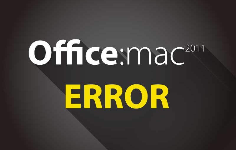 Office for Mac 2011の起動エラー→再インストールのためのアンインストール方法
