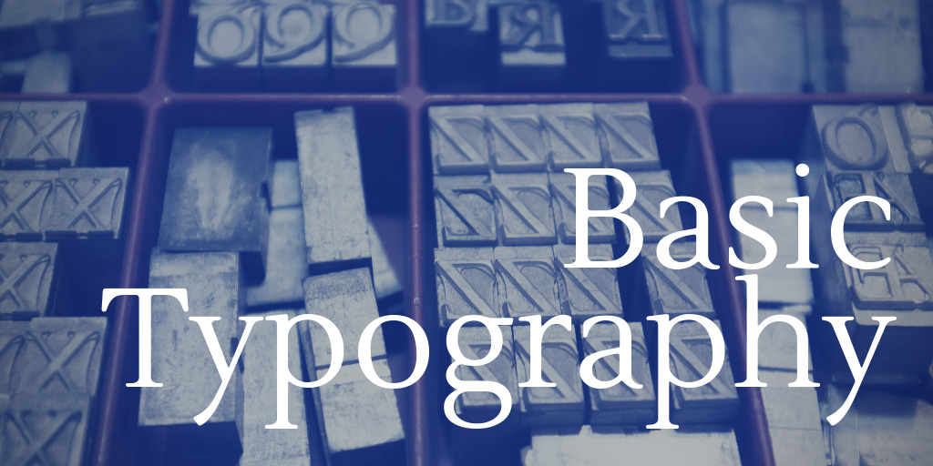 タイポグラフィの基礎：文字の調整方法